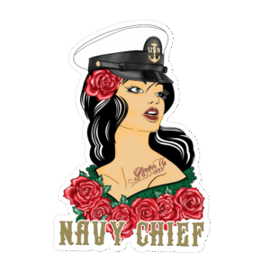 Navy Chief Sticker 1
