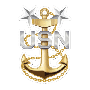 Master Chief Petty Officer Anchor Sticker V1