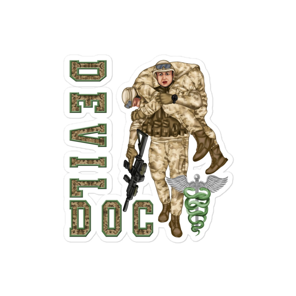 Devil Doc Sticker