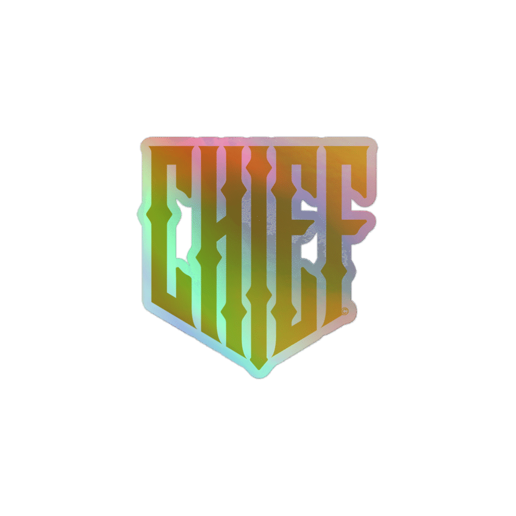 Chief Holographic Stickers