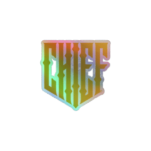 Chief Holographic Stickers