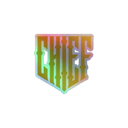 Chief Holographic Stickers