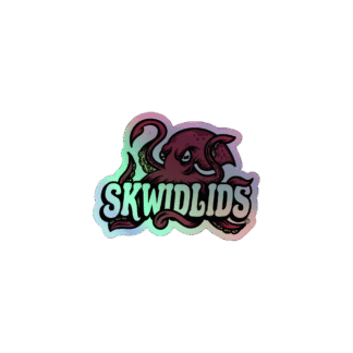 SkwidLids1 Holographic stickers