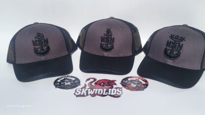 Black & Gray Trucker Snapback - Image 2