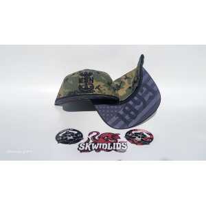 Black & Digi Camo Snapback