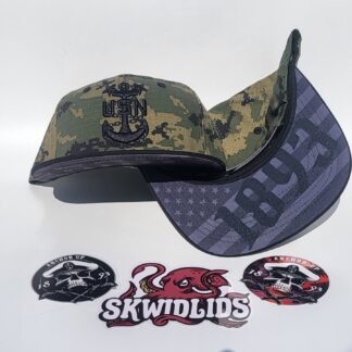 Black & Digi Camo Snapback