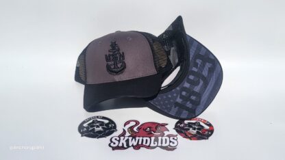 Black & Gray Trucker Snapback - Image 4