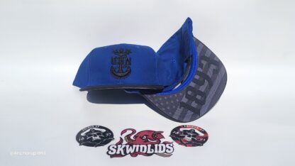 Black & Blue Snapback - Image 5