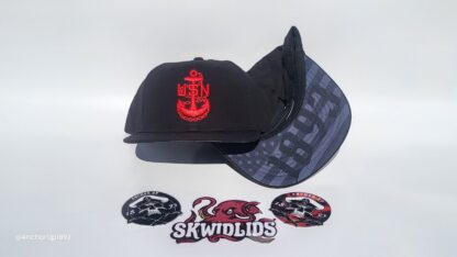 Black & Neon Pink Snapback - Image 3