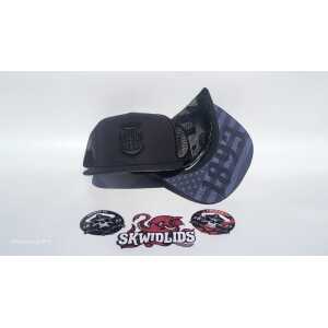 Black on Black Trucker Snapback