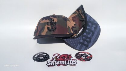 Black & Camo Snapback