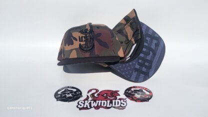 Black & Camo Snapback - Image 2