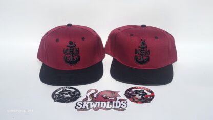 Black & Cardinal Snapback - Image 2