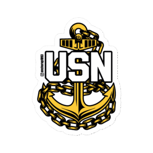 Chief Petty Officer Anchor Sticker V2