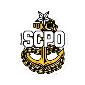 Senior Chief Petty Officer Anchor Sticker V3