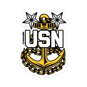 Master Chief Petty Officer Anchor Sticker V2
