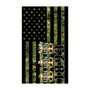 Anchor Triad 1893 Sticker 2