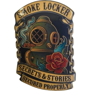 Smoke Locker 3D Challenge Coin