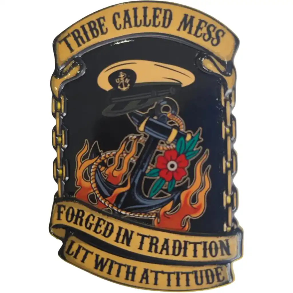 Tribe Called Mess 3D Challenge Coin