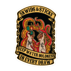 Skwids & Sticks Sticker