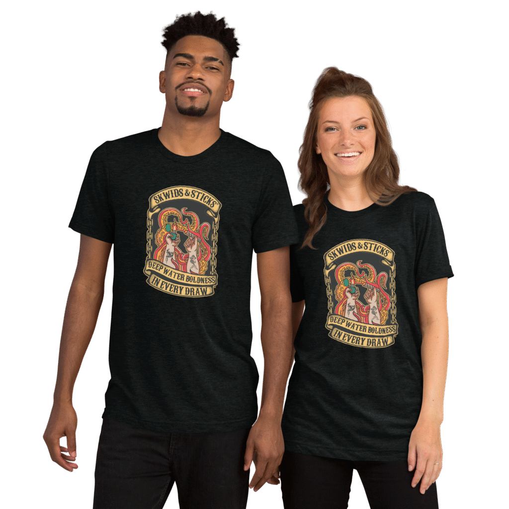 Skwids & Sticks Tri-Blend Bella+Canvas Shirt